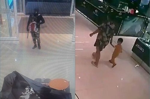 Qızıl mağazasını qarət edərkən uşağı öldürdü - VİDEO