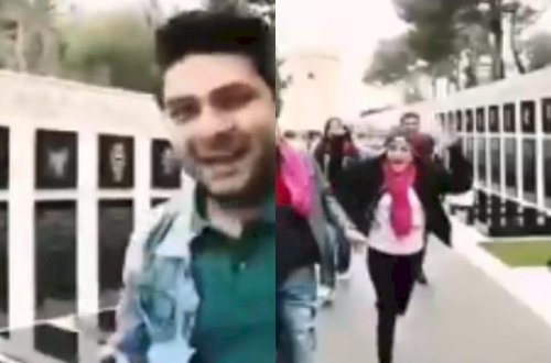 Hindistanlılar Şəhidlər xiyabanında “oyun çıxardı” -Deputat və polis işə qarışdı - Video