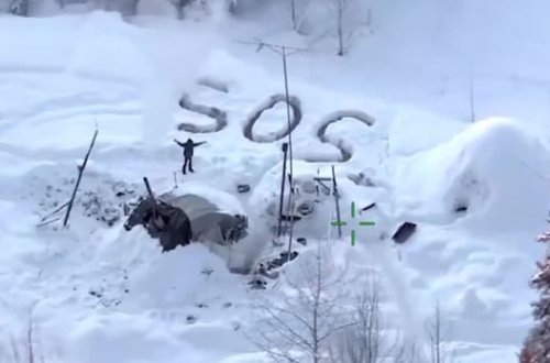 Mənfi temperaturda 23 gün tək yaşamalı oldu - VİDEO