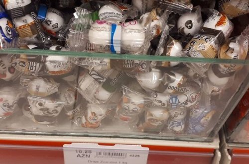 Bakıda erməni konfetləri satılır - FOTOLAR