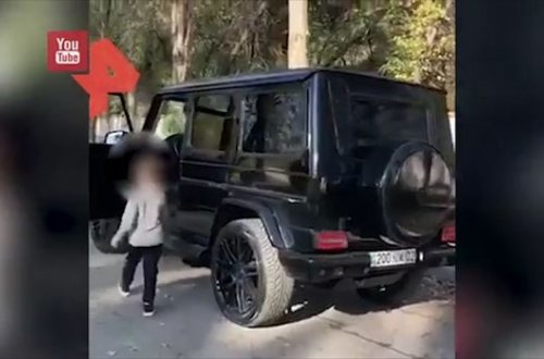 Altı yaşlı uşaq “Gelandewagen”i belə idarə etdi - VİDEO