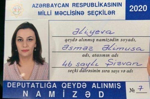 Hüquqşünas alim Əsmər Əliyevanın namizədliyi qeydə alınıb - FOTO