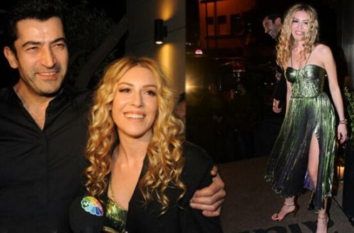 Sinem Kobal geyimi ilə diqqət mərkəzində - FOTO