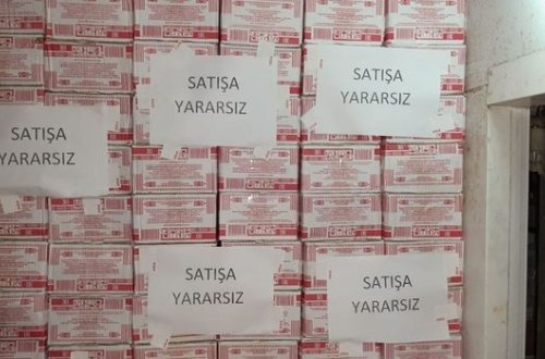 “Bizim Market”də 12 ton saxta kərə yağı aşkarlandı - FOTO