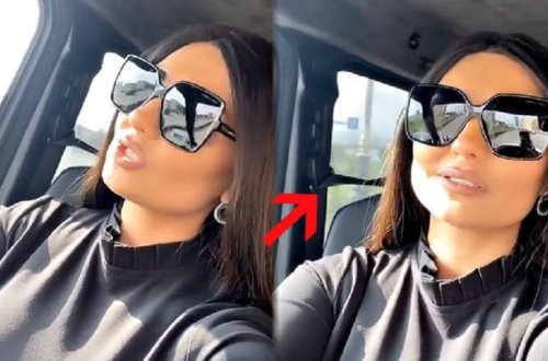 Şəbnəm bahalı “Mercedes”i ilə qaydanı pozdu: Fikirli olmuşam - VİDEO