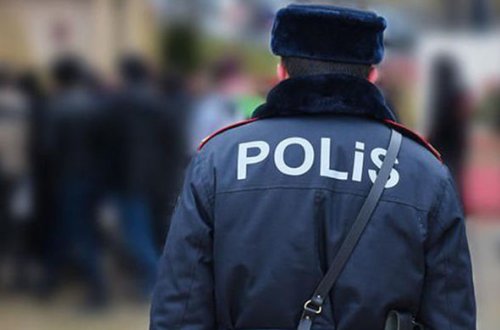 Gəncədə əməliyyat: Polis yaralandı - FOTO