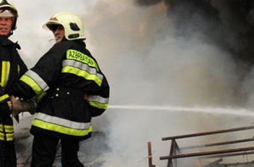 Bakıda istirahət mərkəzində YANĞIN