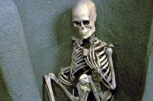 Çoxdan gəlmədiyi evində divanın üstündə oturan skelet aşkarladı - FOTO
