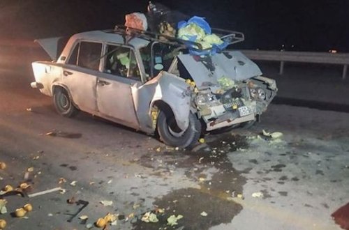 В Геранбое легковушка столкнулась с грузовым автомобилем– ФОТО/ВИДЕО