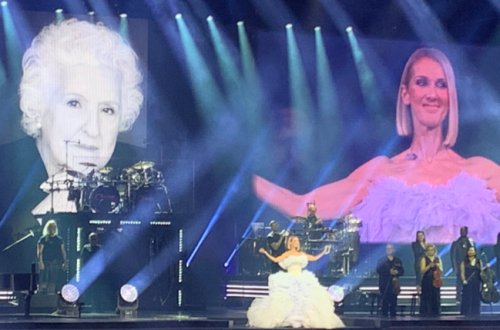 Müğənni Selin Dion anasının ölümündən bir saat sonra KONSERT VERDİ - VİDEO