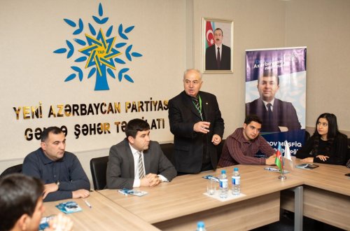 Müşfiq Cəfərov Vətəndaş Cəmiyyətinin nümayəndələri ilə görüşüb