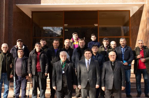 Müşfiq Cəfərovun “Qarabağ Qaziləri” Ambutant Futbol Federasiyasının Gəncə Komandasının Üzvləri ilə Görüşü Təşkil Olundu