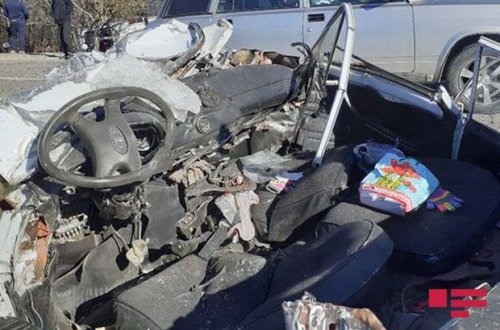 Azərbaycanda dəhşətli qəza: Ölənlər və çox sayda yaralı var - FOTO
