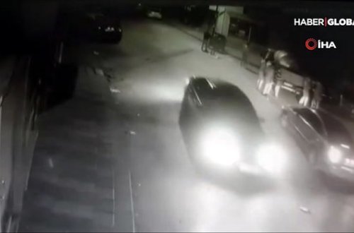 Zəlzələ zamanı yaranan panika kameralarda - VİDEO