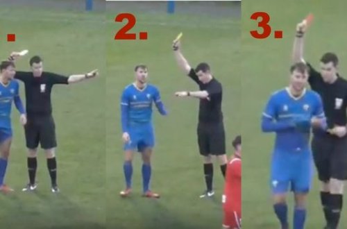 Hakim eyni anda üç vərəqə göstərdi - VİDEO