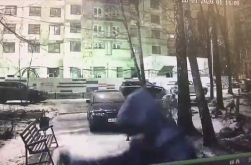 Кадры убийства азербайджанца в Москве – ВИДЕО