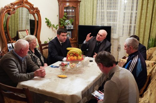 Müşfiq Cəfərov Şəhid Şahbuz Rəhimovun ailəsinin qonağı oldu