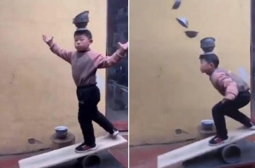 Bu uşaq görənləri MAT QOYUR - VİDEO