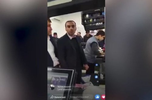 Siqaretin bahalaşması supermarketdə davaya səbəb oldu (VİDEO)
