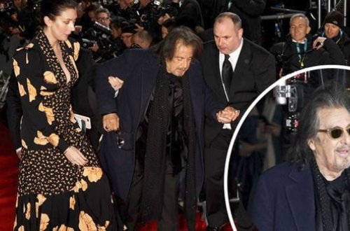 Аль Пачино упал на церемонии вручения премии BAFTA - ФОТО