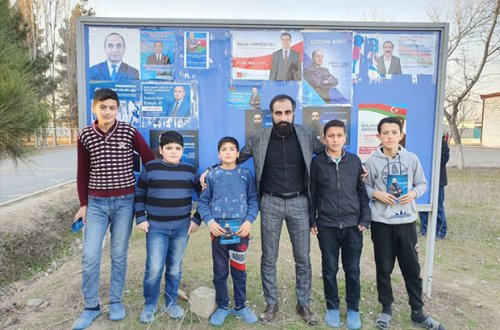 Elşən Gəncəvi seçicilərlə görüşlərini davam etdirir – FOTOLAR