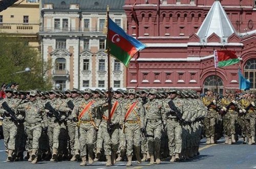 Azərbaycan hərbçiləri Moskvada paradda iştirak edəcək