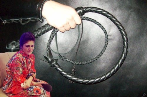 Azərbaycanda qırmancla döyülən qadın əri ilə barışdı