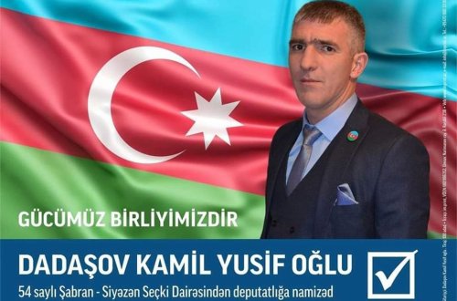 “Çalışın seçiminizdə yanılmayın, gələcəyinizi doğru insanlara həvalə edin” – Kamil Dadaşov