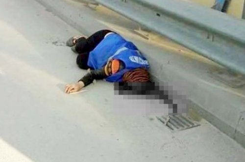 Daha bir süpürgəçini maşın vurub öldürdü