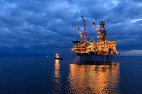 Добыча газа с месторождения 