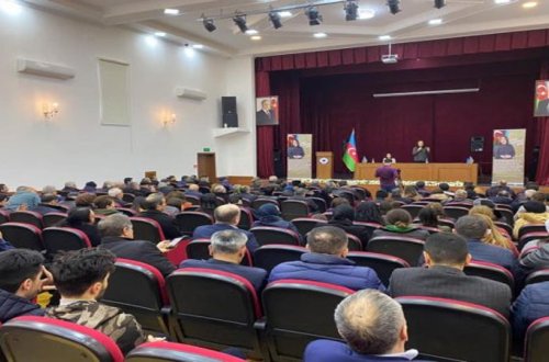 Deputatlığa namizəd Günel Səfərovanın növbəti izdihamlı görüşü keçirildi (FOTOLAR)