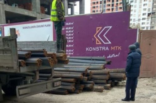 Azərbaycanda yüksək vəzifəli şəxsin oğlunun binasında qalmaqal - FOTO