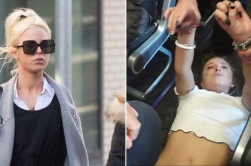 206 sərnişin olan təyyarədə qapını açmaq istəyən sərnişinə hökm oxunub - VİDEO