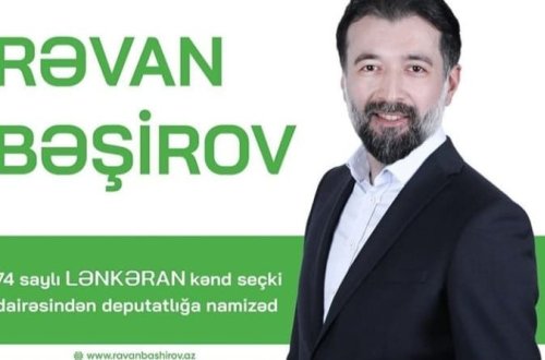Lənkərandan deputatlığa namizəd ölkə rəhbərliyinə təşəkkür etdi