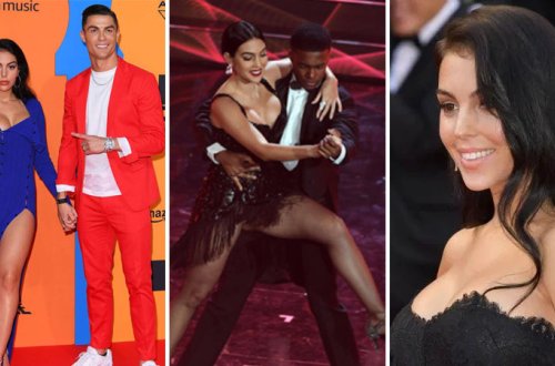 Ronaldonun sevgilisi geyimi və rəqsi ilə gecəyə damğa vurdu - FOTO/VİDEO