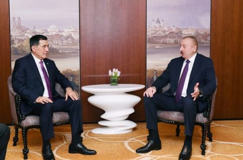 İlham Əliyev ŞƏT-in Baş katibi ilə görüşdü - FOTO