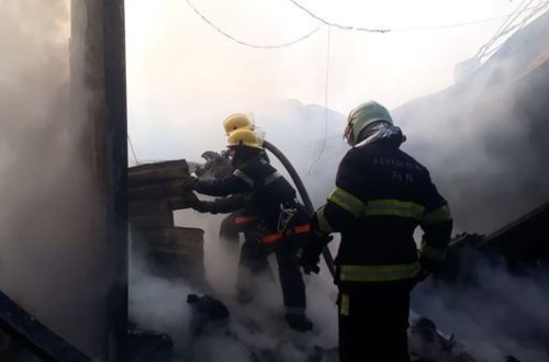 TƏBİB: При пожаре в ТЦ 