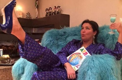 Azərbaycanlı Xalq artistinin arvadının lüks mənzili - FOTO
