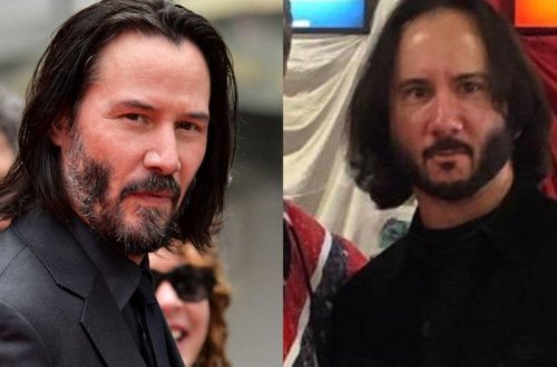 Kianu Rivzin bənzəri tapılıb - FOTO