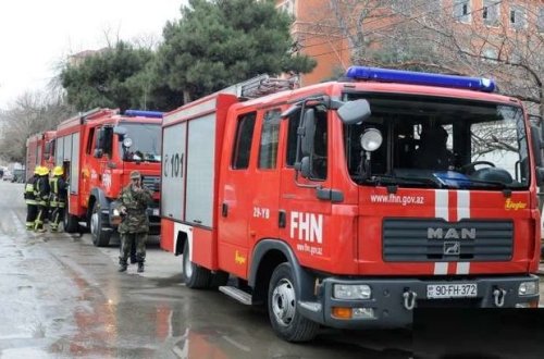 Bakıda uşaq poliklinikasında yanğın - YENİLƏNİB