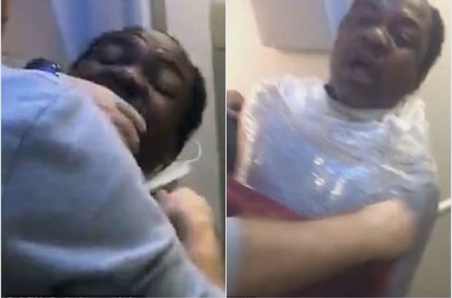 “Türk Hava Yolları”nın təyyarəsində gərgin anlar: Biznesmeni sellofana bükdülər - VİDEO