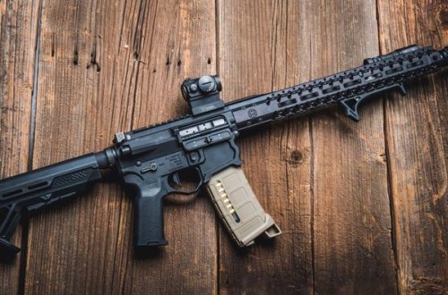 11-летняя девочка пришла в парламент штата Айдахо с заряженным автоматом - ФОТО