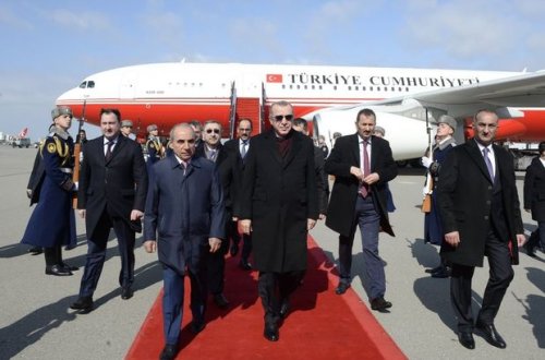Эрдоган прибыл в Баку - ОБНОВЛЕНО