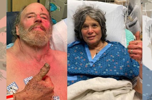 Gölməçə alim ər-arvadın həyatını xilas etdi - VİDEO