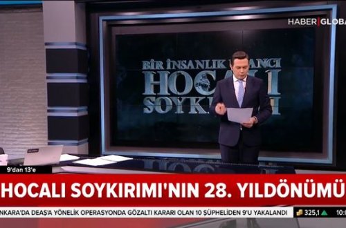 Xocalı şəhidlərinin anma mərasimi Türkiyə mediasında işıqlandırılıb - VİDEO