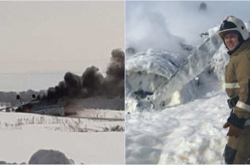 Самолет Ан-2 вынужденно сел в Казахстане - ФОТО/ВИДЕО