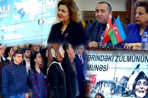 Türkiyəli ziyalılar “Xocalı üçün danışaq” dedilər – FOTOLAR