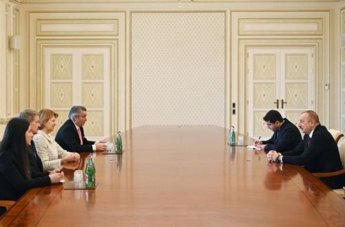 İlham Əliyev görüş keçirdi - FOTO