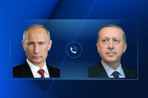 Путин и Эрдоган обсудили по телефону ситуацию в сирийском Идлибе