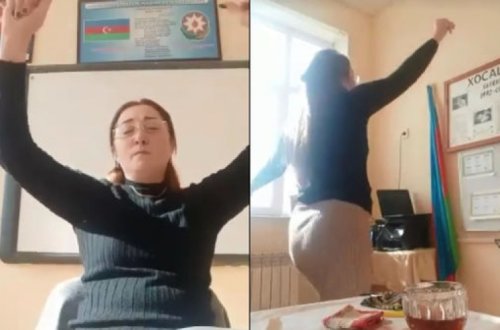 Bakıda sinifdə “Məsti-xumar